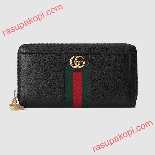 グッチ GUCCI 〔オフィディア〕ジップアラウンドウォレット（523154 DJ2DG 1060）ブラック レザー 長財布 - www.rasupakopi.com