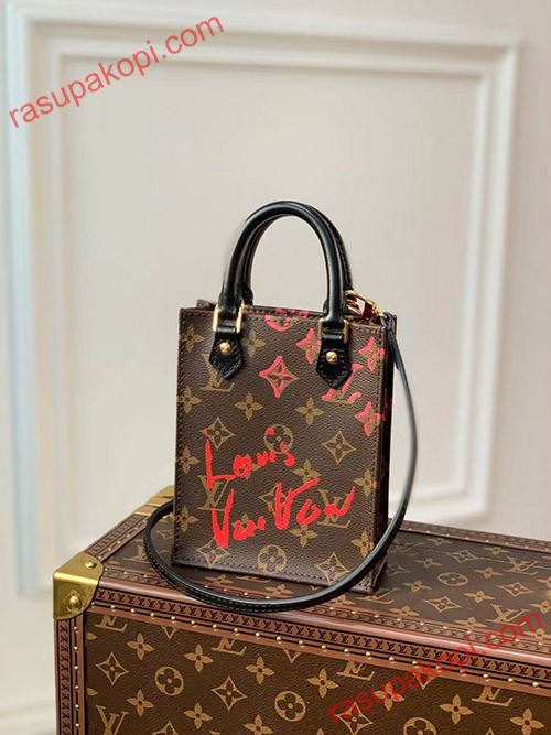 ルイヴィトン　LV ペティットサックプラ モノグラム　プチバッグ