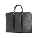 ルイヴィトン LOUIS VUITTON ダミエ グラフィット ポルト ドキュマンヴォワヤージュ ビジネスバッグ グレー N41125