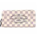 ルイヴィトン LOUIS VUITTON ダミエ アズール ポルトフォイユアンソリット 長財布 ホワイト N63115