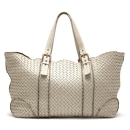 ボッテガヴェネタ BOTTEGA VENETA トートバッグ イントレチャート アイボリー 288393 VV550 9506 メンズ レディース