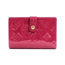 ルイヴィトン LOUIS VUITTON モノグラム ヴェルニ ポルトフォイユヴィエノワ 二つ折財布 ローズアンディアン M91768