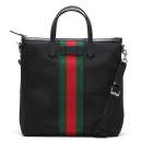 グッチ Gucci トートバッグ ウェブバンド ブラック 368559 KWT7N 1060 メンズ