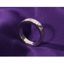 ブルガリ ダイヤモンド ダブルロゴリング（指輪） ホワイトゴールド AN853348