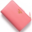 プラダ PRADA 二つ折財布 VITELLO MOVE ゼラニウムピンク 1ML225 2EZZ F0410 レディース
