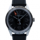 ベル＆ロス　BELL＆ROSS　ヴィンテージ　BR123　GMT　24H　SS　42mm　ブラック