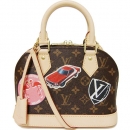 LOUIS VUITTON ショルダーバッグ M43230 アルマBB 2WAY ショルダー付き ハンドバッグ