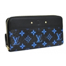 ルイヴィトン/Louis Vuitton/モノグラムカラー/ジッピーウォレット ブルー M67235