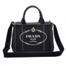 プラダ PRADA 2017年春夏新作 キャンバス 2WAYトートバッグ 1BG439 ZKIOOX 002