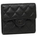 シャネル 折財布 レディース CHANEL A82288 Y25928 94305 ブラック