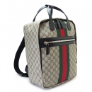 グッチ リュックサック 495558 K9R5N 9692 GUCCI バックパック GG柄 PVC キャンバス ベージュ×ブラック