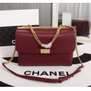 【入手困難】 シャネル バッグ Chanel シャネル 2wayバッグ レザー AFC18056605-X-B ワインレッド