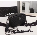 Chanel シャネル ショルダーバッグ レザー AFC18058931 ブラック