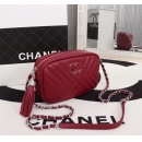 Chanel シャネル ショルダーバッグ レザー AFC18058931-X-B レッド