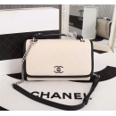 シャネル バッグ レザー CHANEL 2WAYバッグ ハンド ショルダーバッグ ページュ AFC180666945