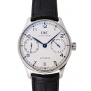 IWC ポルトギーゼ 7デイズパワーリザーブ IW500705 シルバー 30962