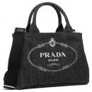 PRADA 1BG439V AJ6 F0002 0Y0 CANAPA カナパ レディース トートバッグ ショルダーバッグ 無地 NERO/SILVER 黒