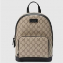 グッチ GUCCI GGスプリーム キャンバス スモール バックパック GGスプリーム ベージュ/エボニー ブラック（429020 KLQAX 9772）