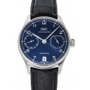 IWC ポルトギーゼ 7デイズパワーリザーブ IW500710 ブルー