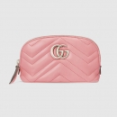 グッチ GUCCI〔GGマーモント〕コスメティックケーススタイル（625544 DTDHP 5815）パステルピンク レザー