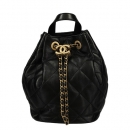 CHANEL リュックサック レディース ブラック AS3211 B07997 94305