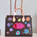 Louis Vuitton 草間彌生コラボ オンザゴー MM モノグラム M46429