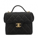 CHANEL ハンドバッグ レディース ブラック AS3729 B09982 94305