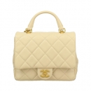 CHANEL ハンドバッグ レディース ホワイト AS3871 B10376 NM367