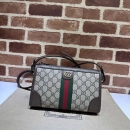 GUCCI オフィディア 2WAY ショルダーバッグ クラッチバッグ ベージュ×エボニー 752581