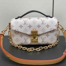 LV ポシェットメティス EW ホワイトモノグラム2wayバッグ M46914