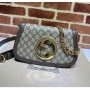 GUCCI ブロンディ ショルダーバッグ ‎699268 K9GSG 6720 ベージュ＆エボニー