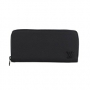 LouisVuitton(ルイヴィトン) コピー M80334 LV長財布 メンズ アエログラム ジッピーウォレット・ホリゾンタル ブラック M80334