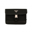 プラダ ショルダーバッグ メンズ TESSUTO+SAFFIANO ブラック PRADA 2ZH108 2DMH F0002 NERO