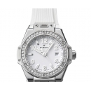 ウブロ レディース 自動巻き ビッグ・バン ワンクリック スチール ホワイト ダイヤモンド 485.SE.2010.RW.1204