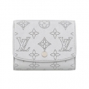 ルイヴィトン 二つ折り財布 マヒナ ポルトフォイユ・イリス コンパクト シルバー M26706
