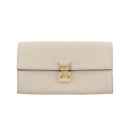 ルイヴィトン 長財布 モノグラム アンプラント ポルトフォイユ・サラ メティス ホワイト M83276