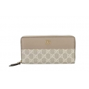 GUCCI新作 長財布 レディース GGマーモント ジップアラウンドウォレット ベージュ 456117 AAE5E 9549