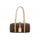 ルイヴィトン ショルダーバッグ モノグラム ハング・オン ブラウン M47031