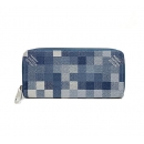 LOUIS VUITTON ラウンドファスナー長財布 ダモフラージュ ジッピー ウォレット ホリゾンタル M28615