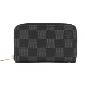 ルイヴィトン LOUIS VUITTON ダミエ グラフィット ジッピー コインパース コインケース グレー N63076