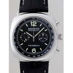 パネライ PANERAI ラジオミール　クロノグラフ zPAM00288 45mm ブラック