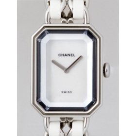 シャネル CHANEL プルミエール　M zH1639 ホワイトシェル