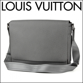 ルイヴィトン ショルダーバッグ Louis Vuitton M32623 バッグ タイガ TAIGA ロマンMM メンズ