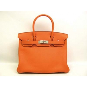 エルメス（HERMES）バーキン30 トリヨンクレマンス/オレンジ