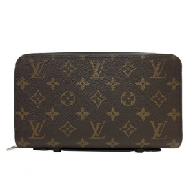 ルイヴィトン 長財布 LOUIS VUITTON ラウンドファスナー ジッピーXL モノグラム マカサー M61506