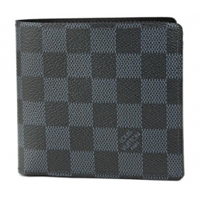 ルイヴィトン 2つ折り財布 N63213 ダミエコバルト DAMIER COBALT ポルトフォイユ マルコ メンズ