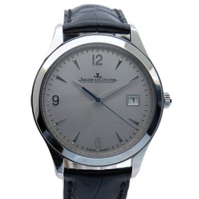 ジャガールクルト　Jaeger LeCoultre　マスターコントロール　Q1548420　SS　シルバー　39mm　革ベルト　自動巻