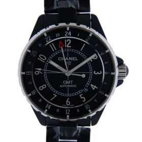 シャネル　CHANEL　J12　GMT　H3101　42mm　ブラック