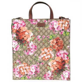 グッチ GUCCI トートバッグ(2WAY仕様) GG Blooms GG Supreme Tote Beige ベージュ 450950 K6Z2D 8693