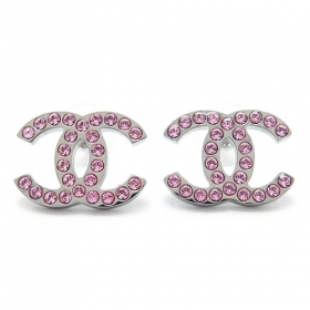 シャネル ピアス A96822 PINK/GM CHANEL CCココマーク ラインストーン